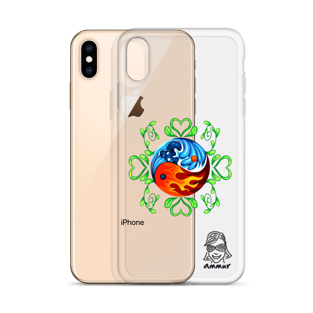 Yin Yang Clear Case for iPhone®