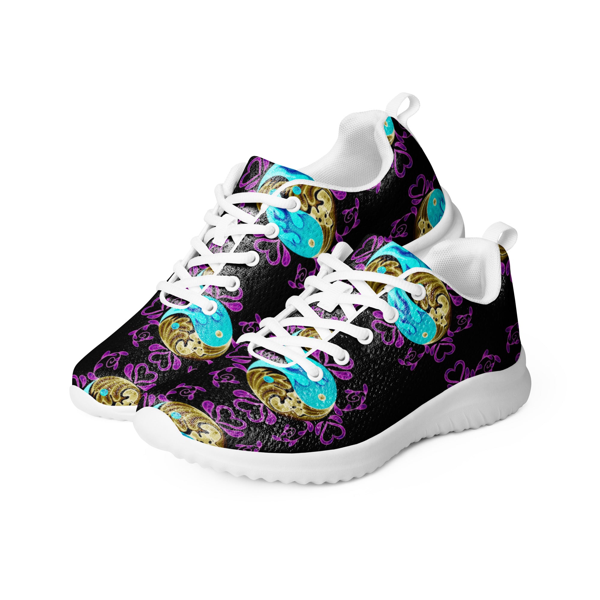 Yin Yang inverse Men's athletic shoes – Ammur502