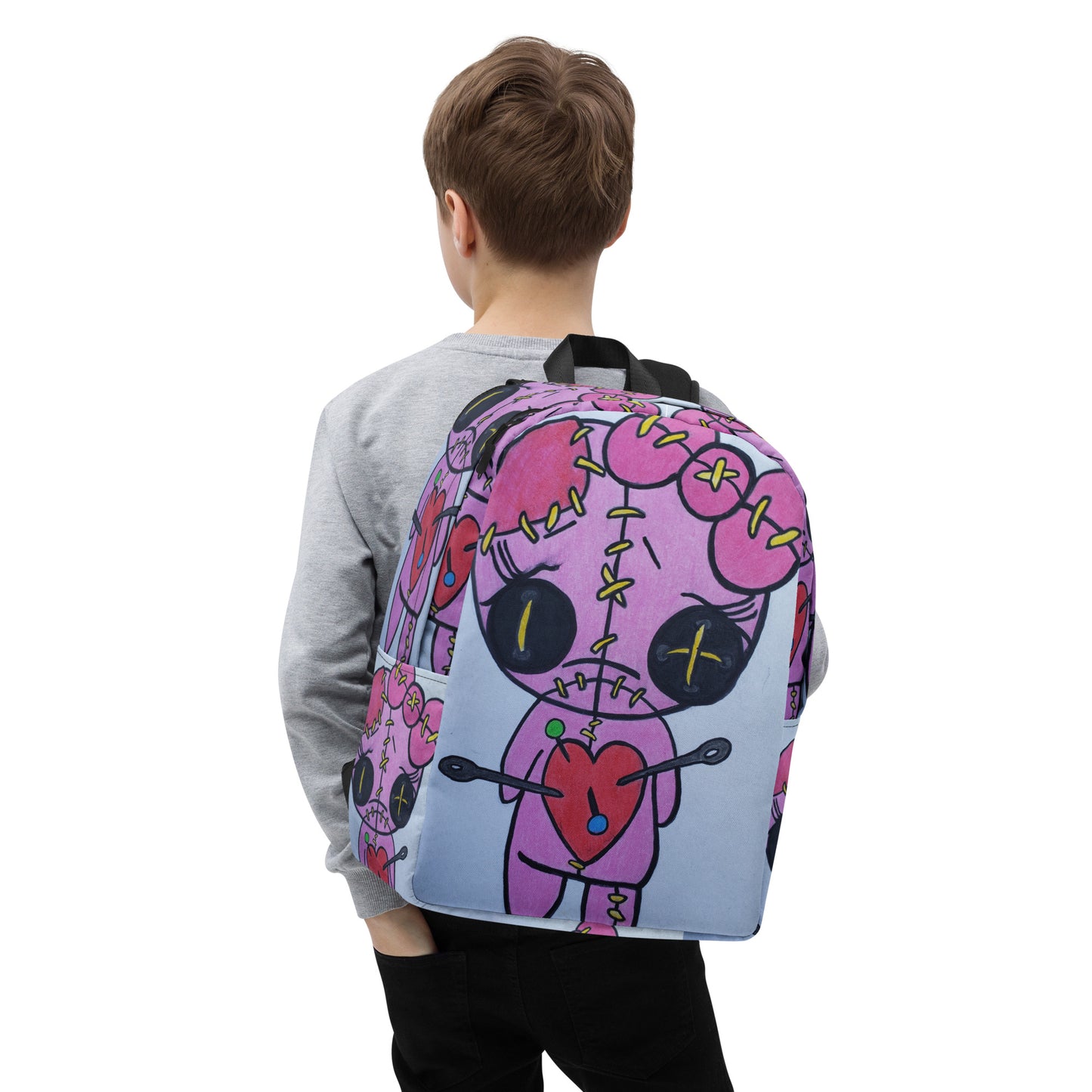 Pink Doll Minimalist Backpack