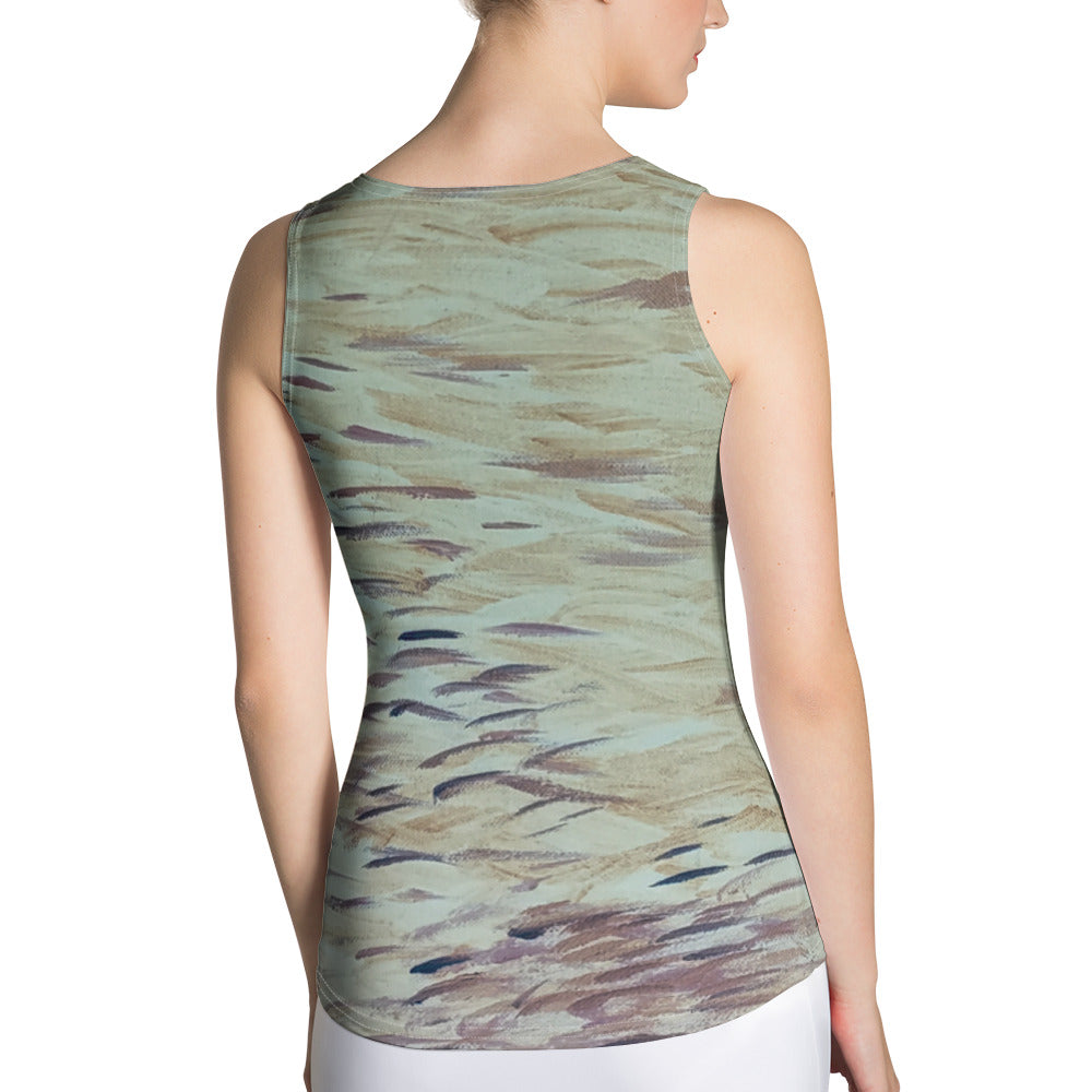 Fish Sublimation Cut & Sew Tank Top