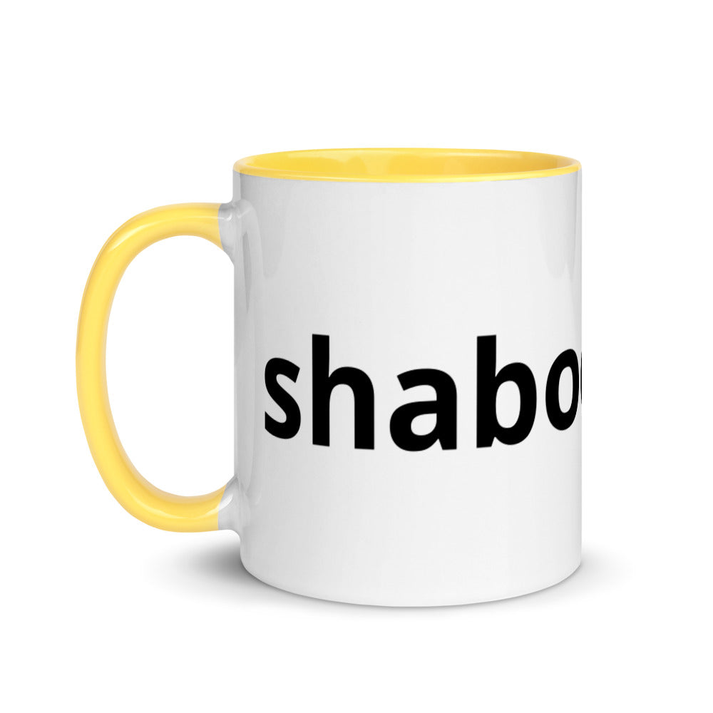 Shaboobaloo Mug with Color Inside