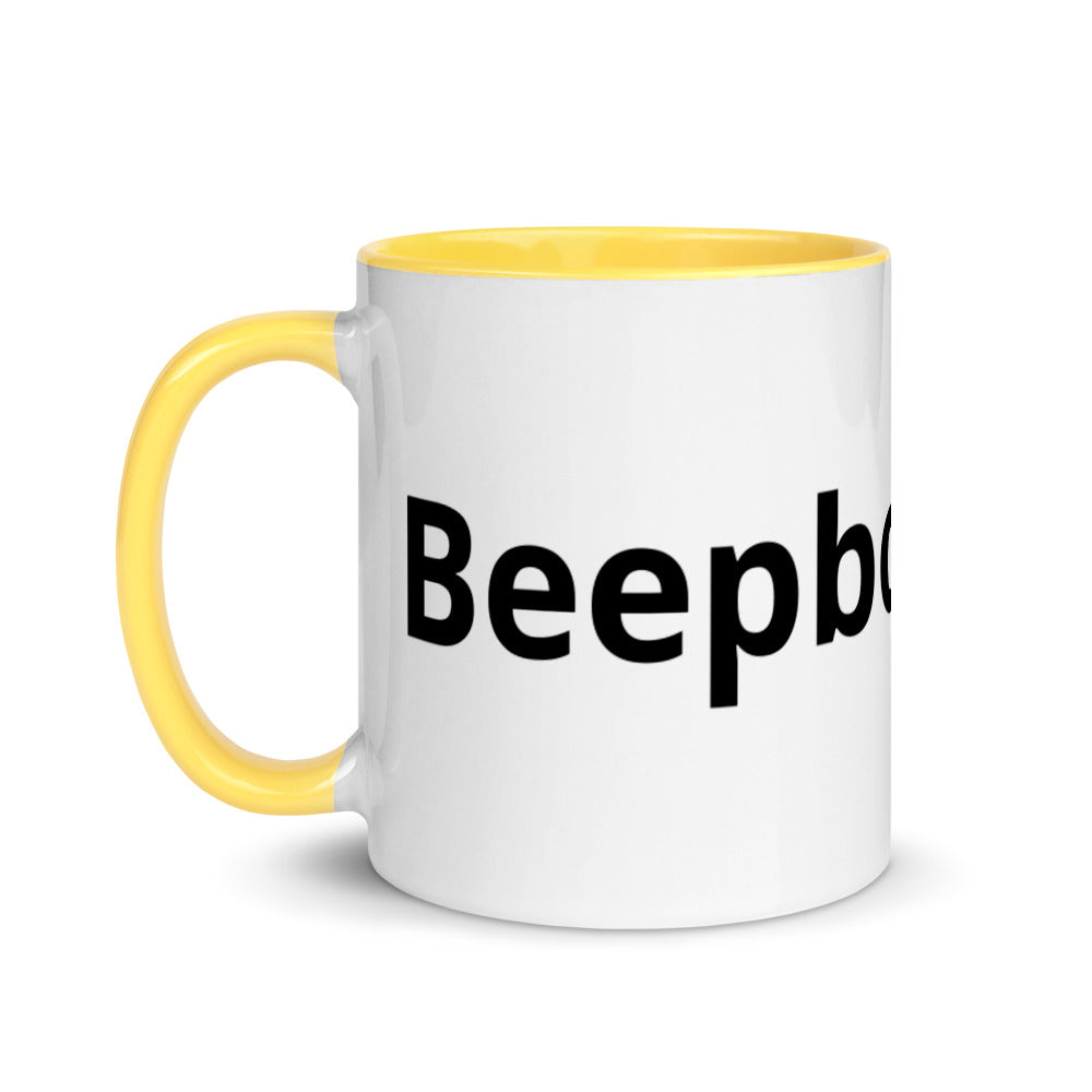 Beepbopboop. Mug with Color Inside