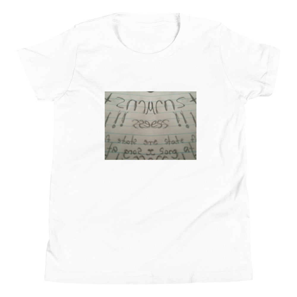 Pencil Mirror Youth Short Sleeve T-Shirt