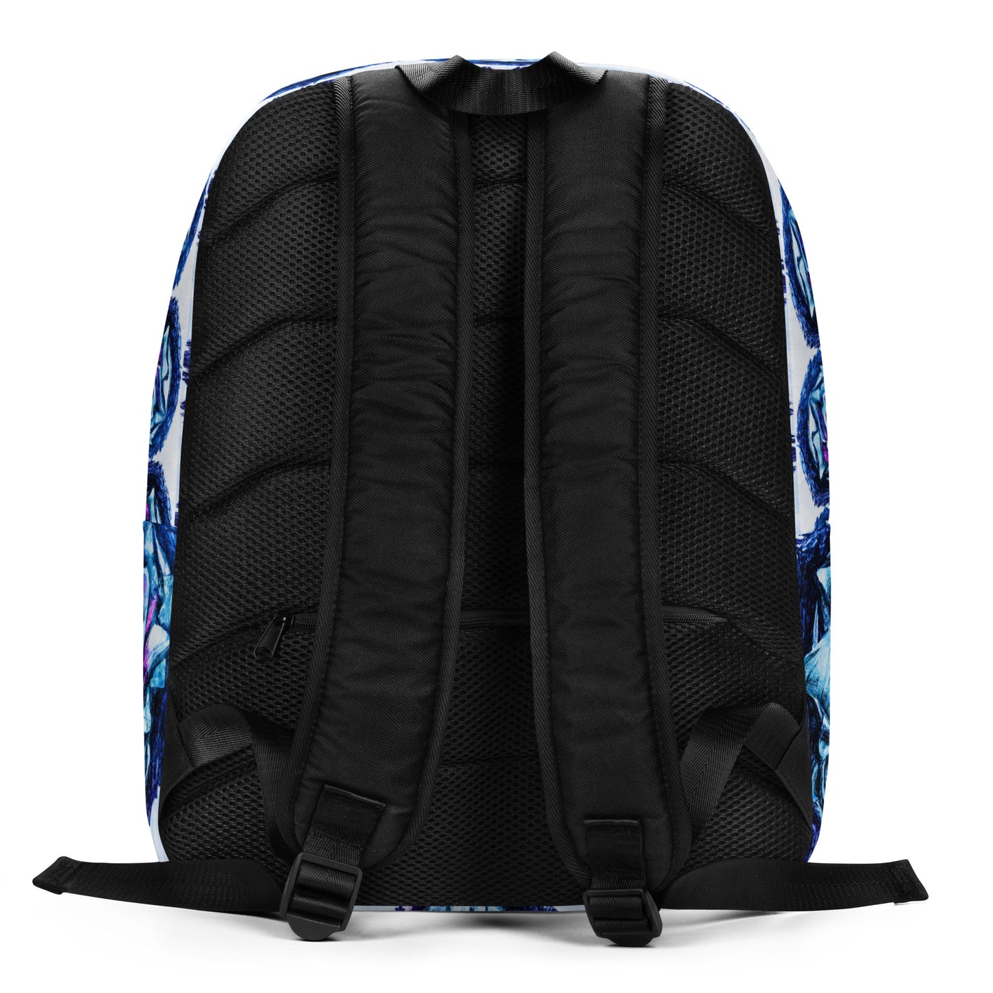 Blue Skull Minimalist Backpack