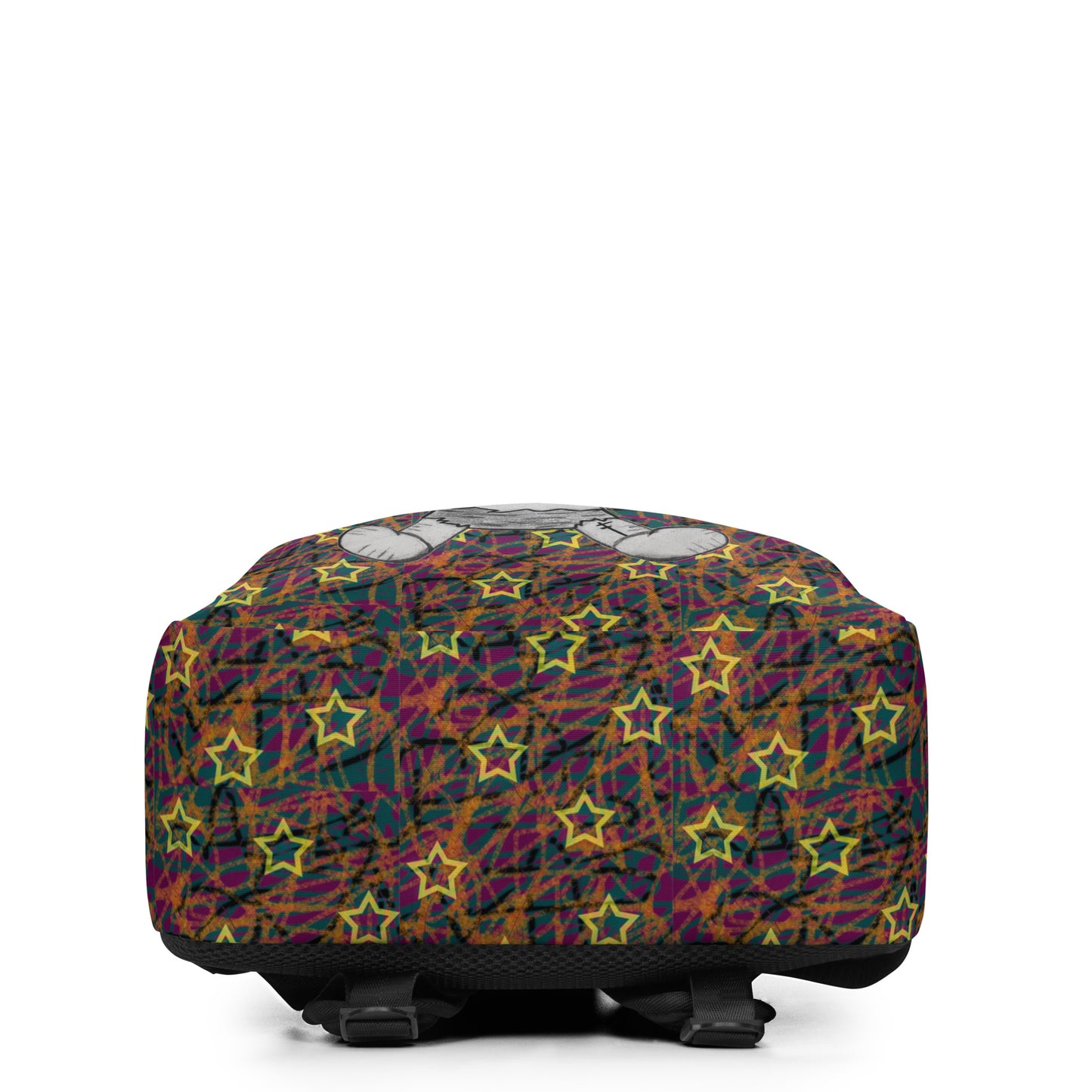 Stars w/Pebbles multicolor Minimalist Backpack