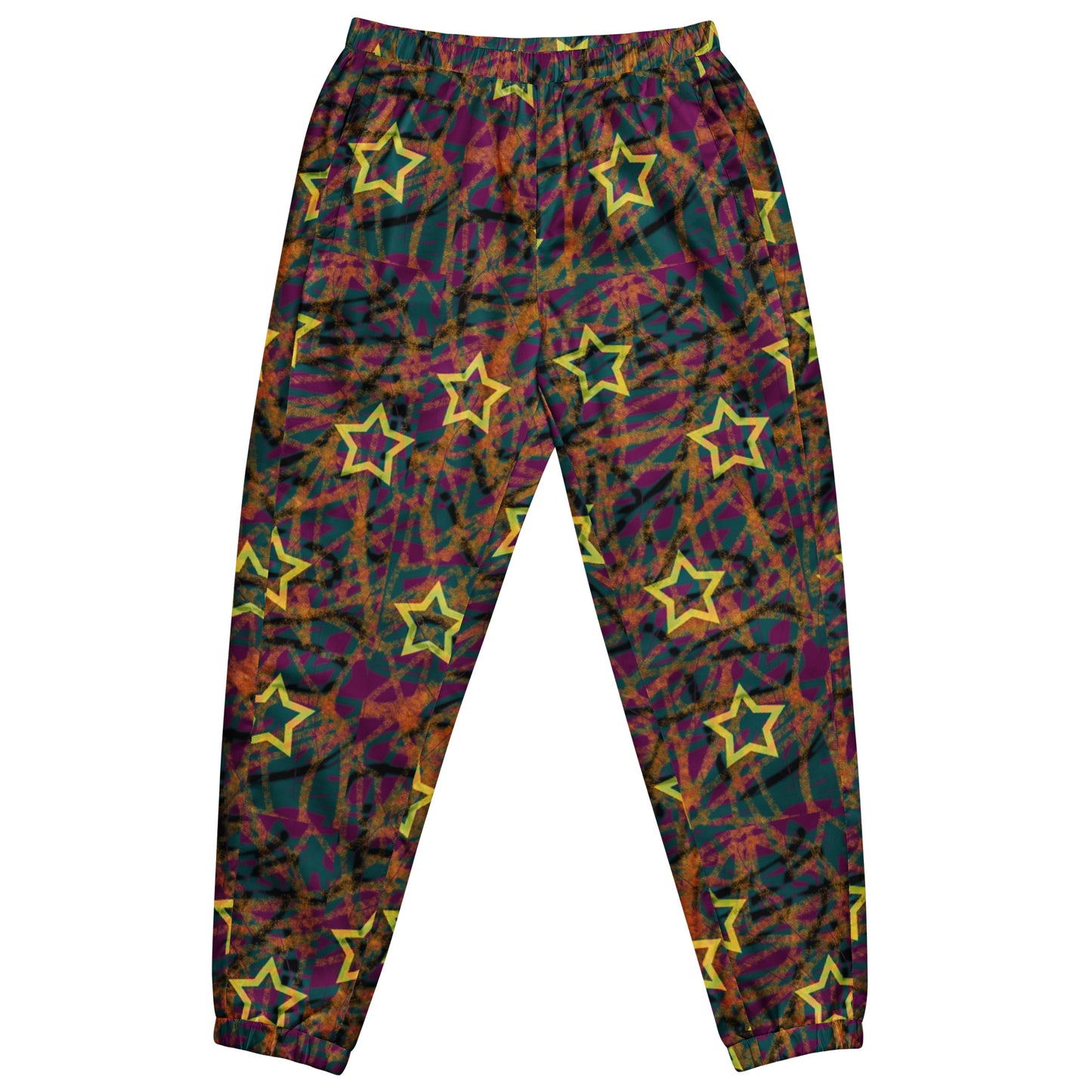 Stars multicolor Unisex track pants