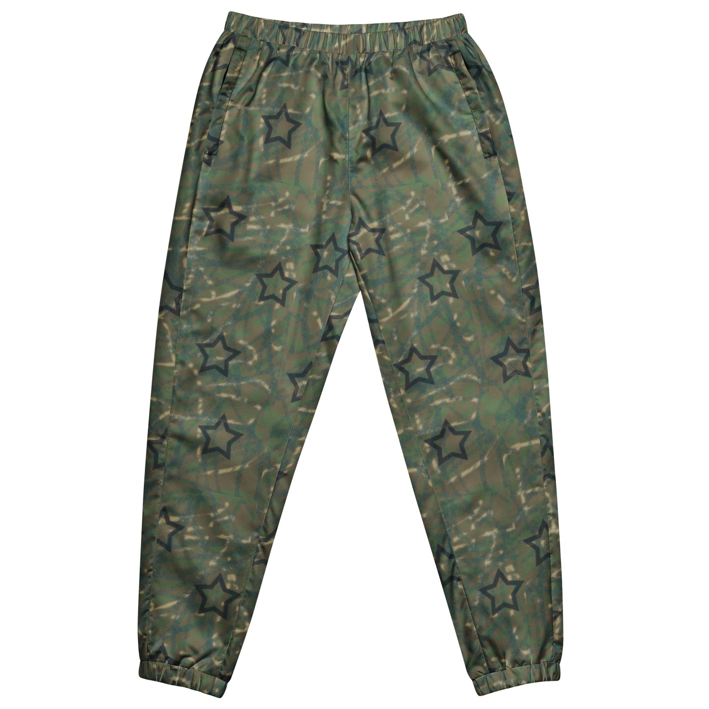 Stars army green Unisex track pants