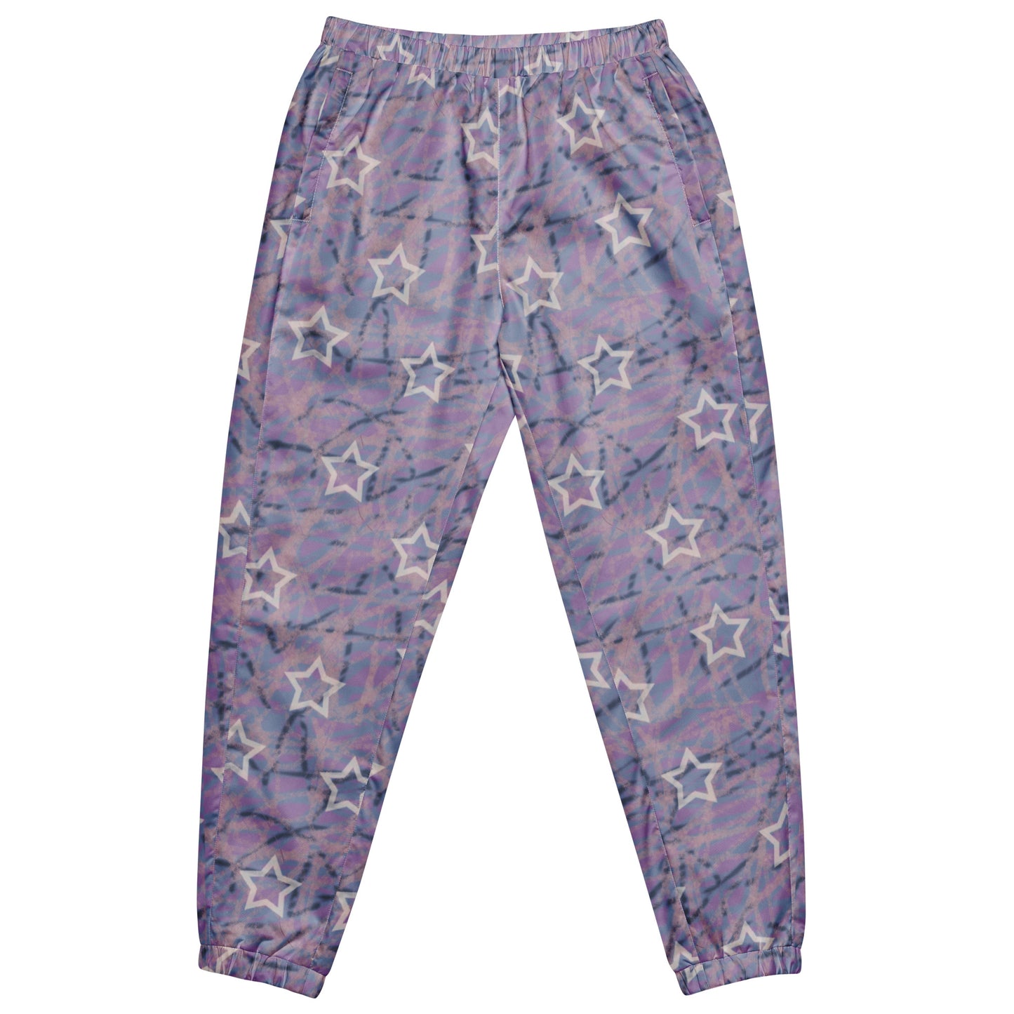 Stars purple Unisex track pants