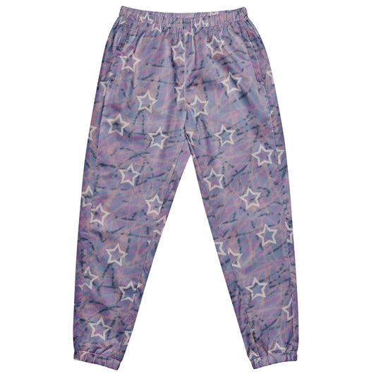 Stars purple Unisex track pants