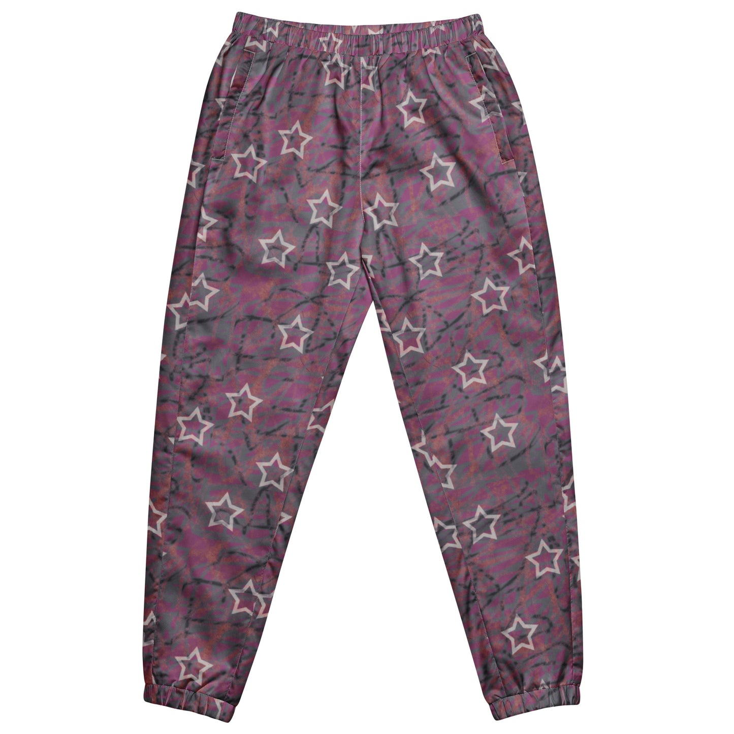 Stars mauve Unisex track pants