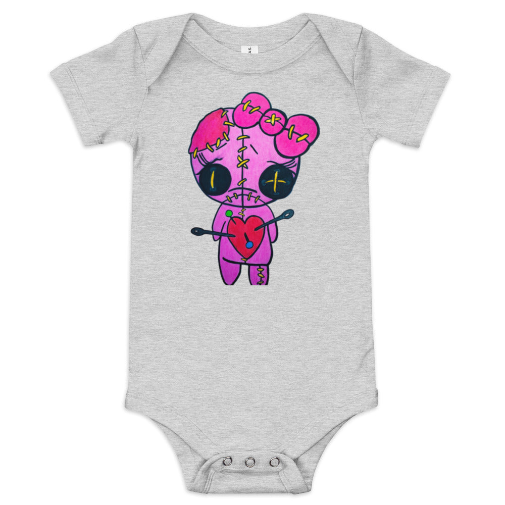 LH Pink Doll Baby short sleeve one piece