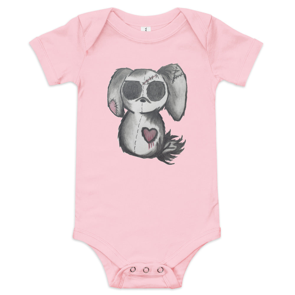 Dog Baby short sleeve one piece