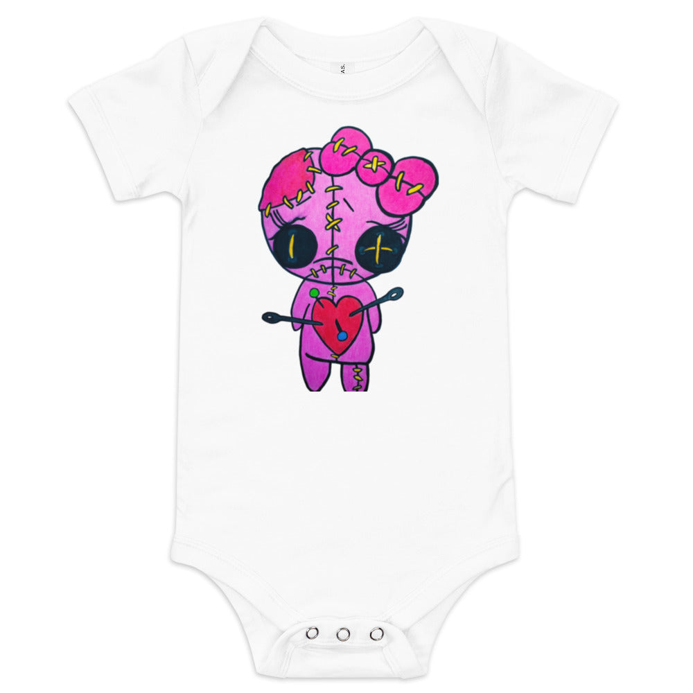 LH Pink Doll Baby short sleeve one piece