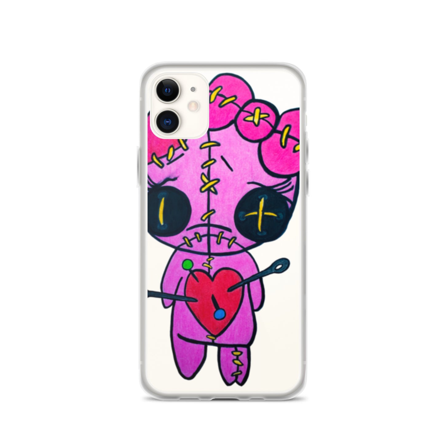 LH Pink Doll Clear Case for iPhone®