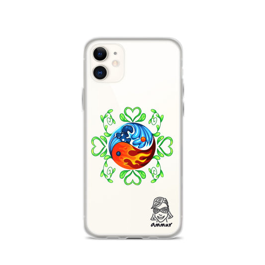 Yin Yang Clear Case for iPhone®