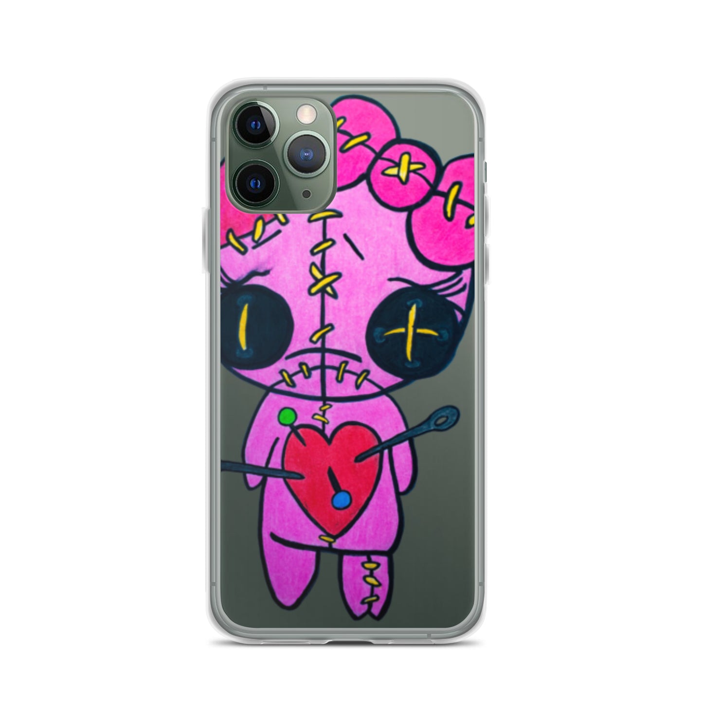 LH Pink Doll Clear Case for iPhone®