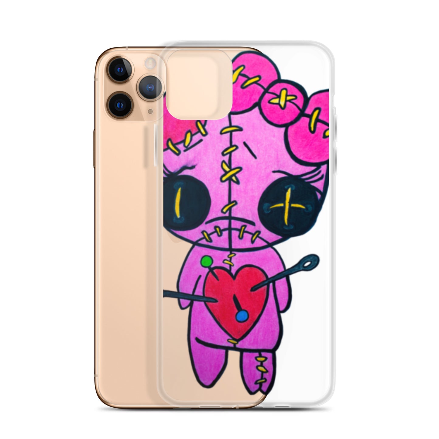 LH Pink Doll Clear Case for iPhone®