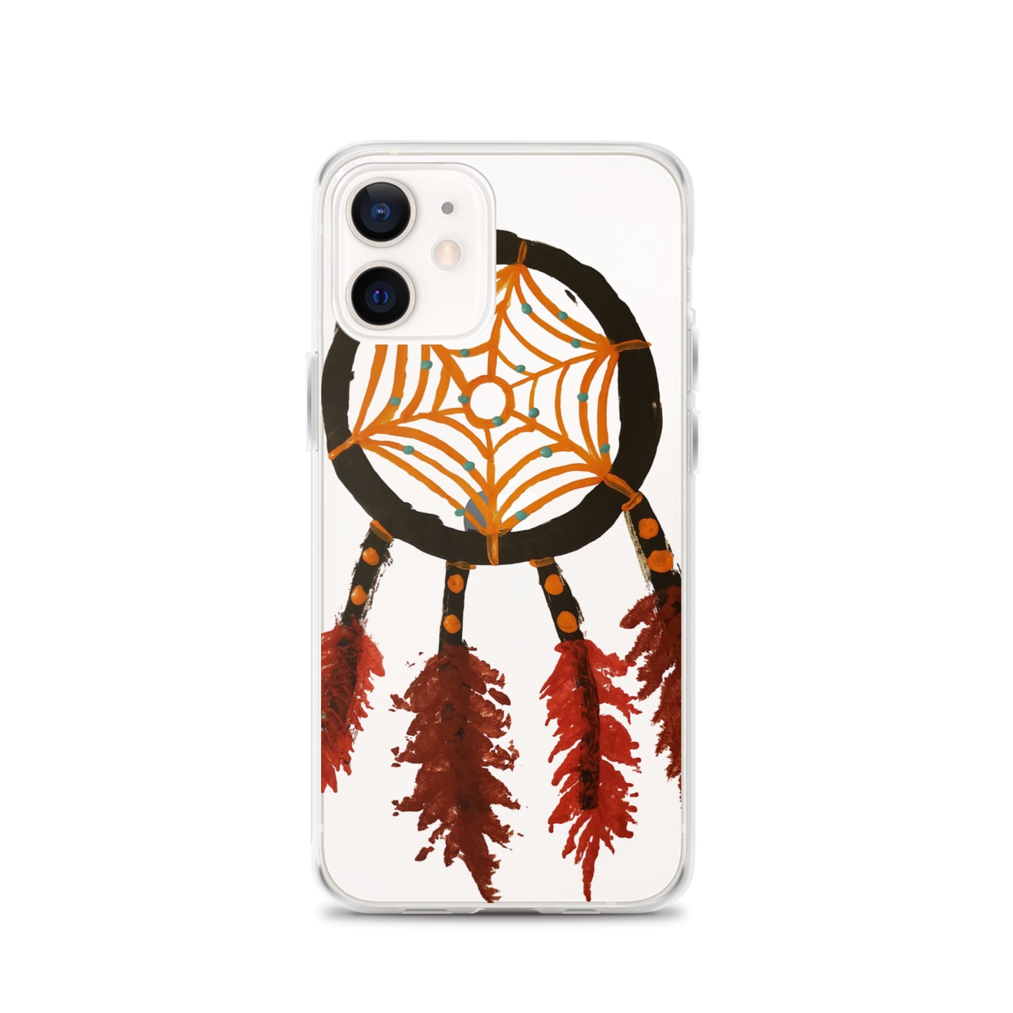 Dreamcatcher orange Clear Case for iPhone®