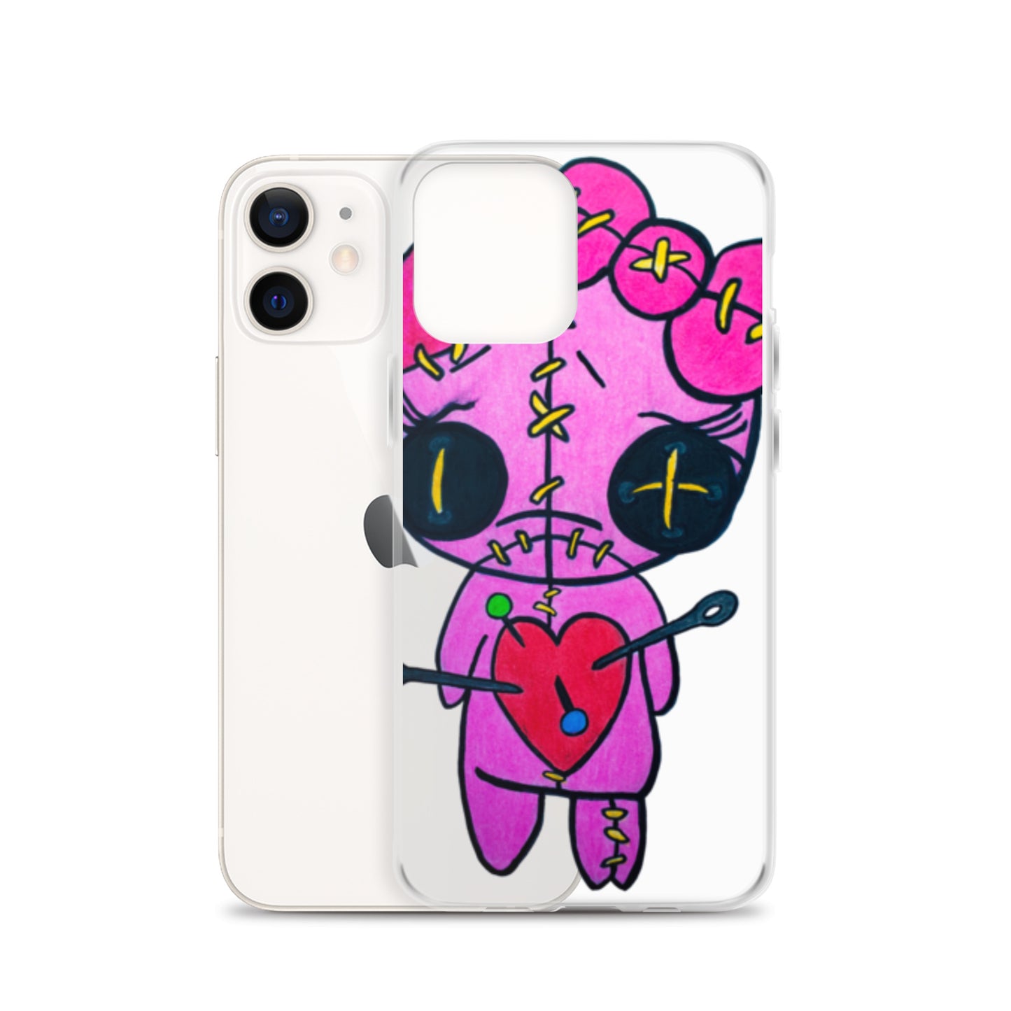 LH Pink Doll Clear Case for iPhone®
