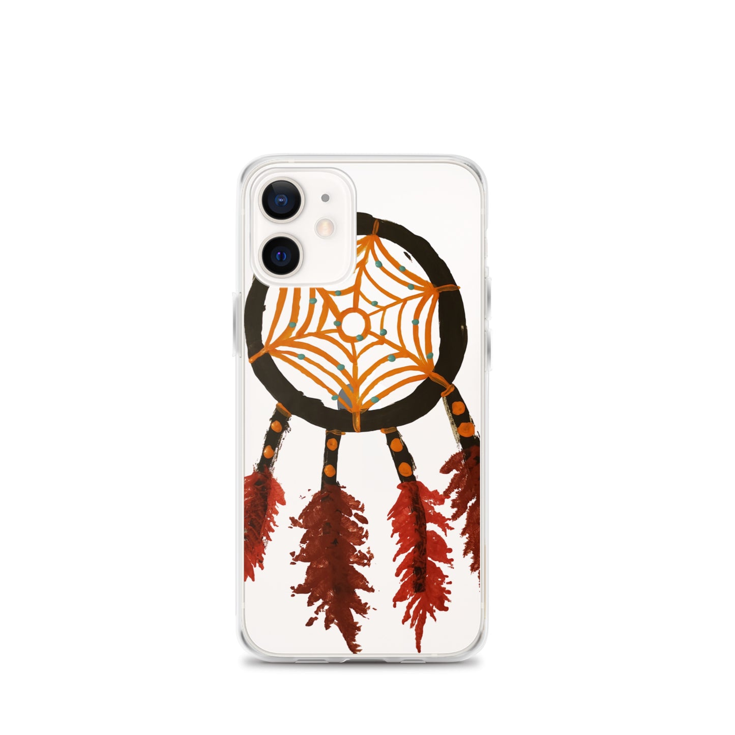 Dreamcatcher orange Clear Case for iPhone®