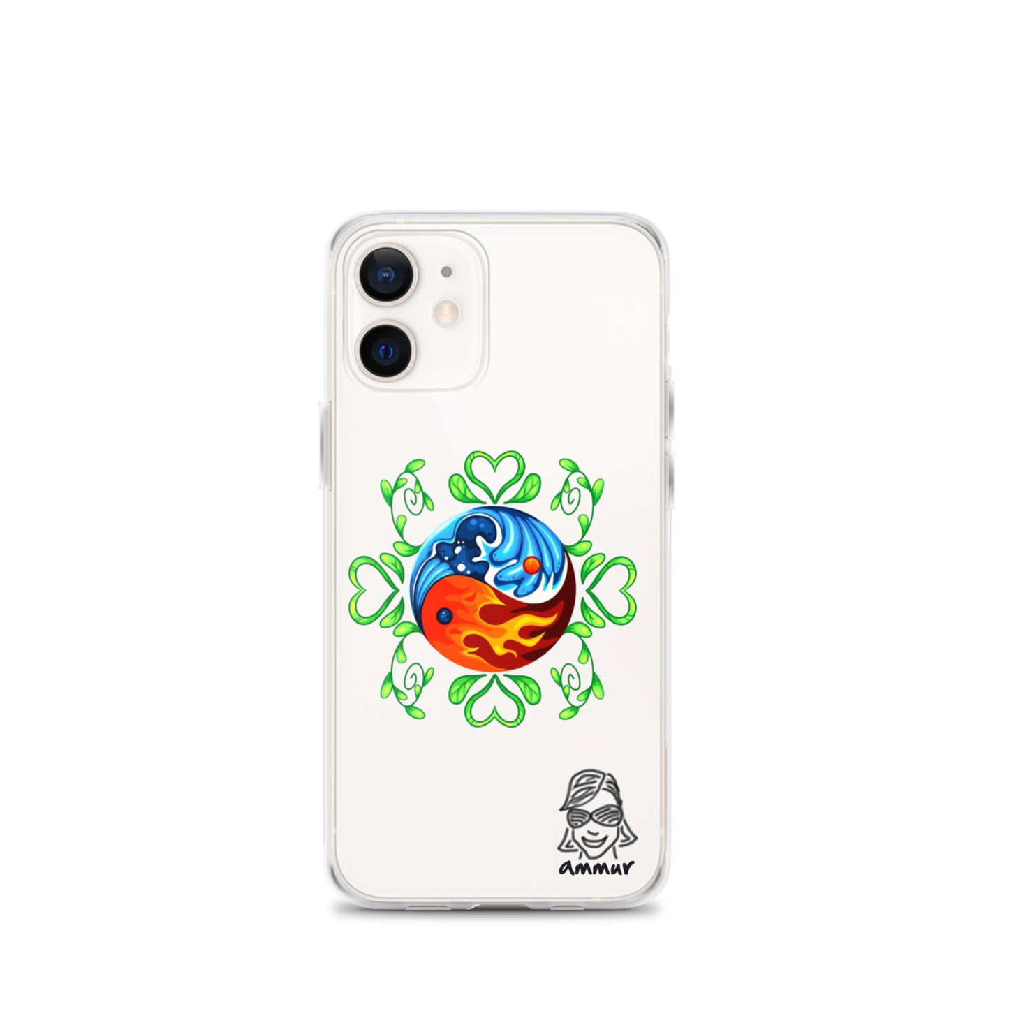 Yin Yang Clear Case for iPhone®