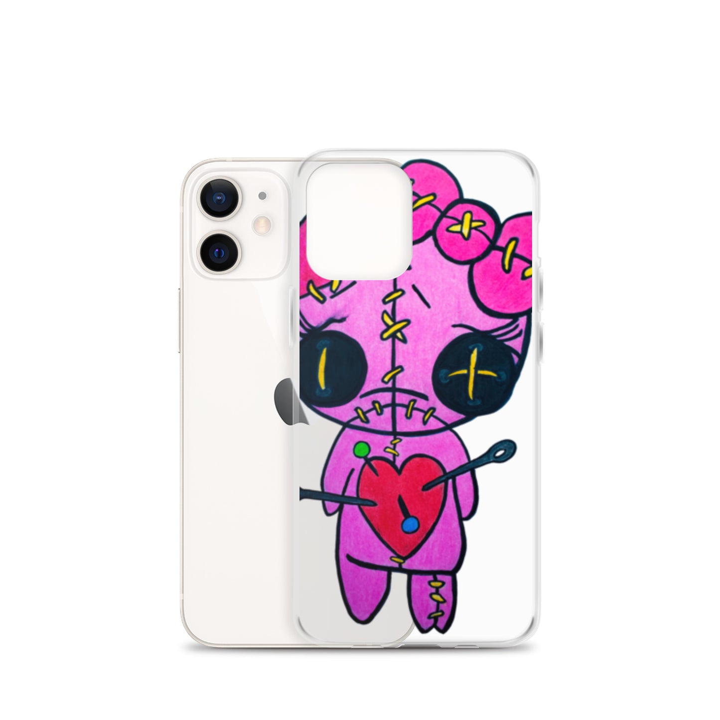 LH Pink Doll Clear Case for iPhone®