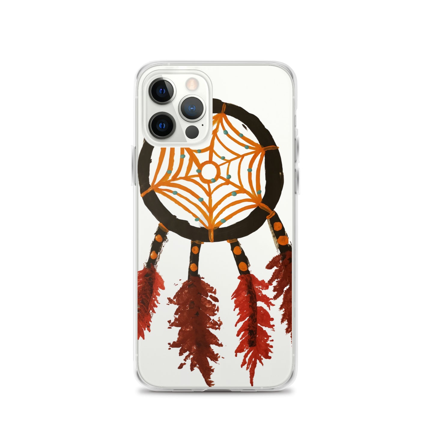 Dreamcatcher orange Clear Case for iPhone®