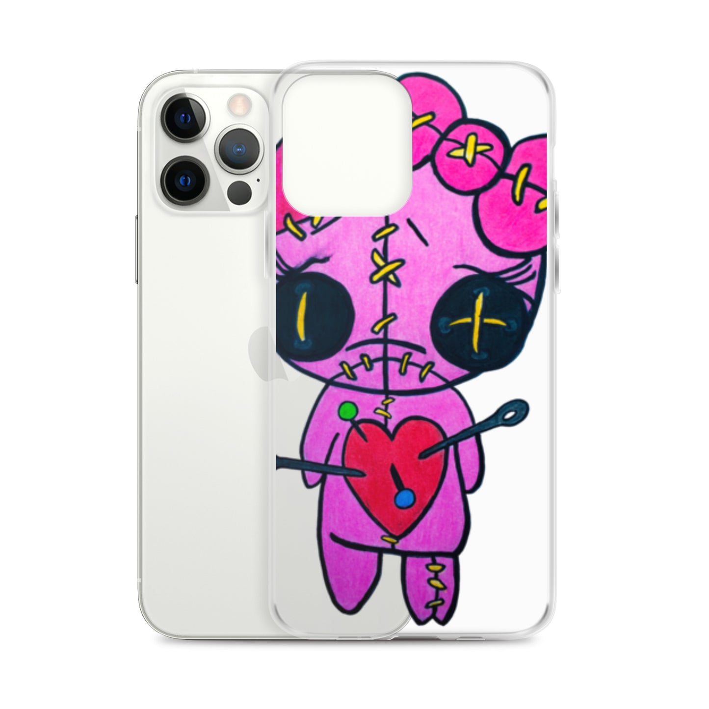 LH Pink Doll Clear Case for iPhone®