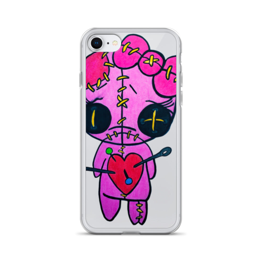 LH Pink Doll Clear Case for iPhone®