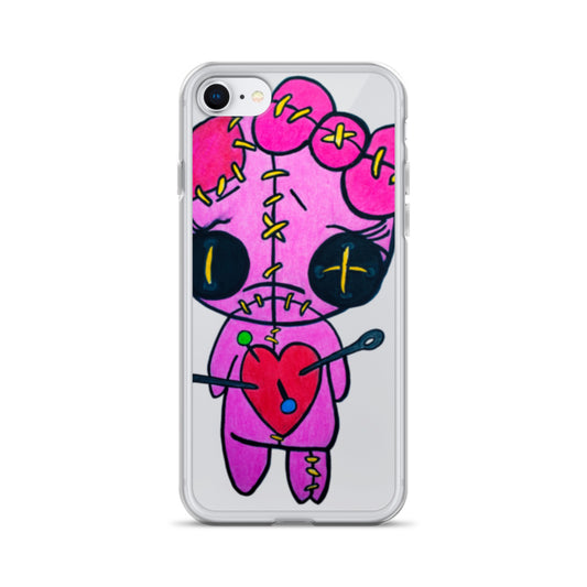 LH Pink Doll Clear Case for iPhone®
