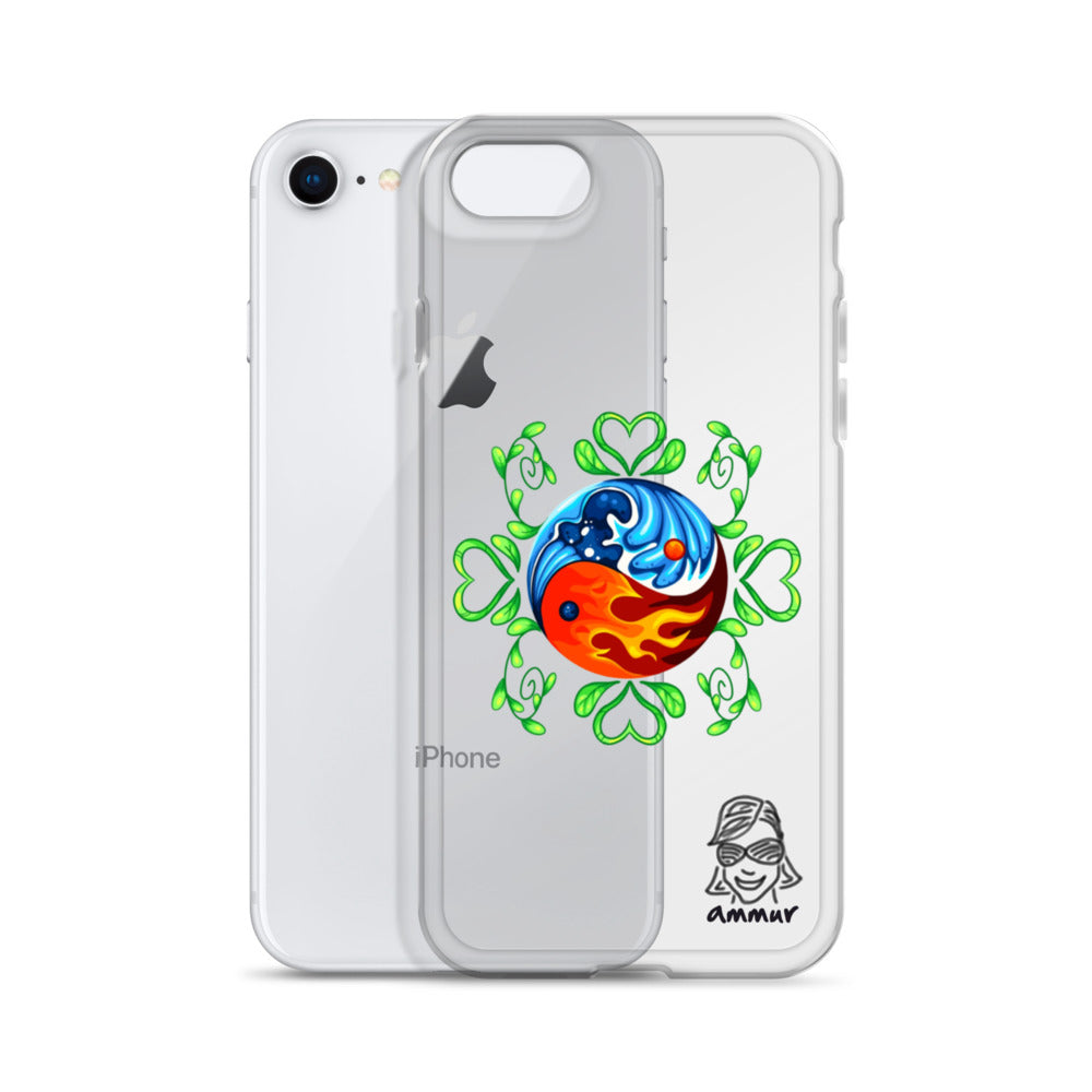 Yin Yang Clear Case for iPhone®