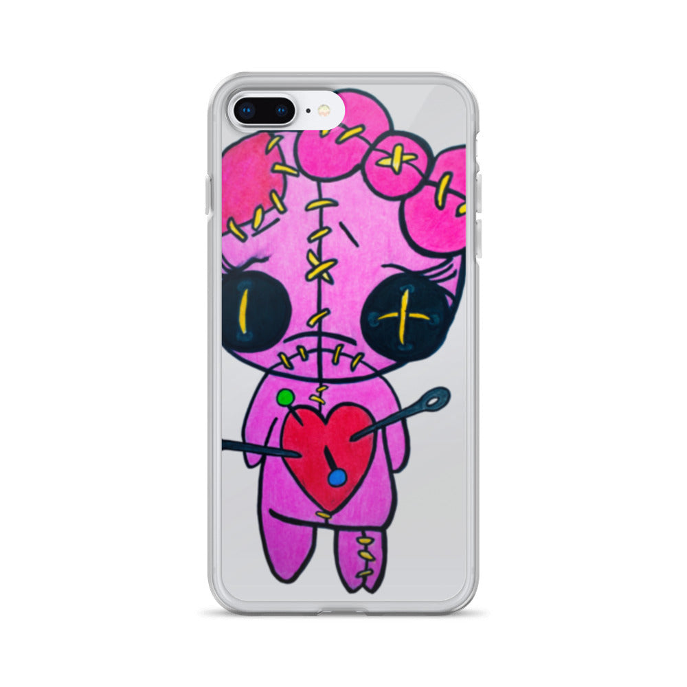 LH Pink Doll Clear Case for iPhone®