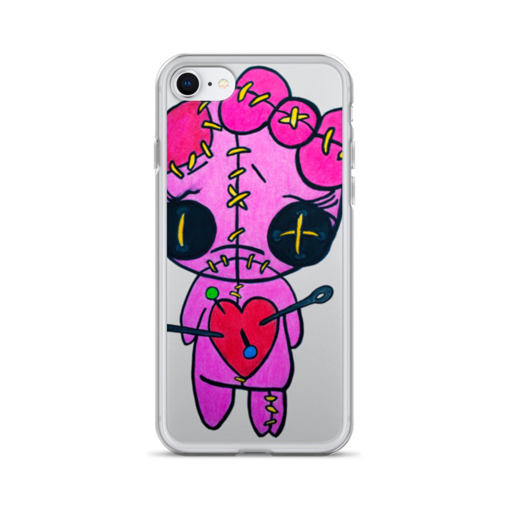 LH Pink Doll Clear Case for iPhone®