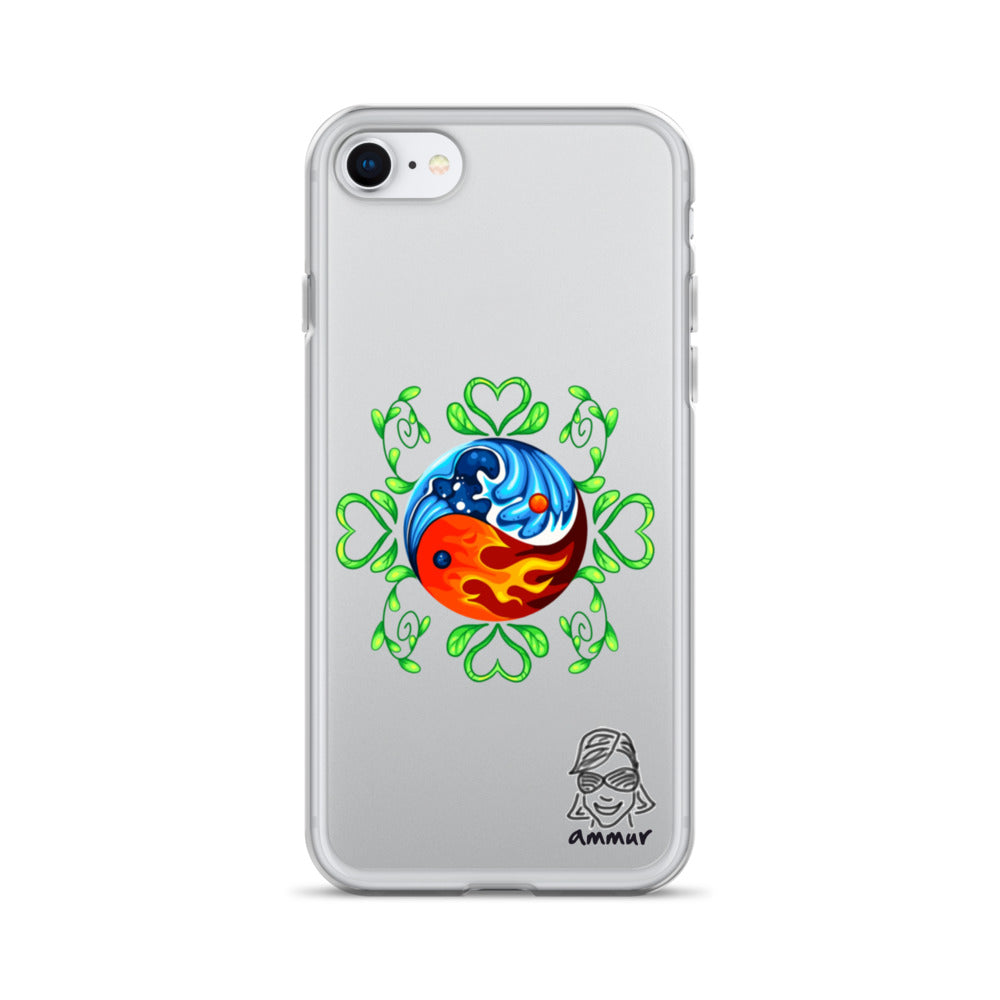 Yin Yang Clear Case for iPhone®