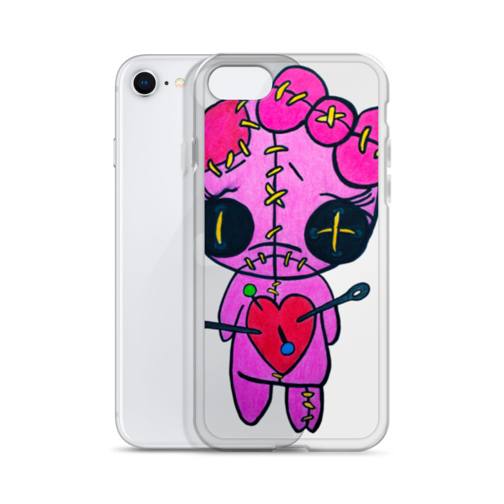 LH Pink Doll Clear Case for iPhone®