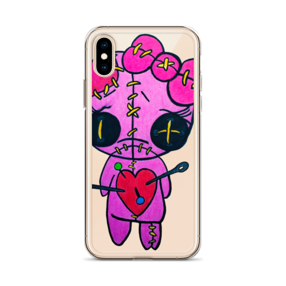 LH Pink Doll Clear Case for iPhone®