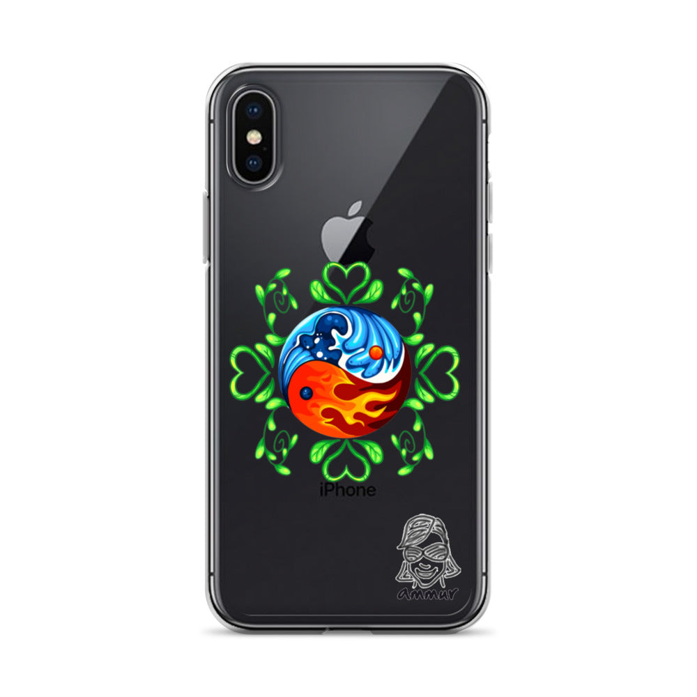 Yin Yang Clear Case for iPhone®