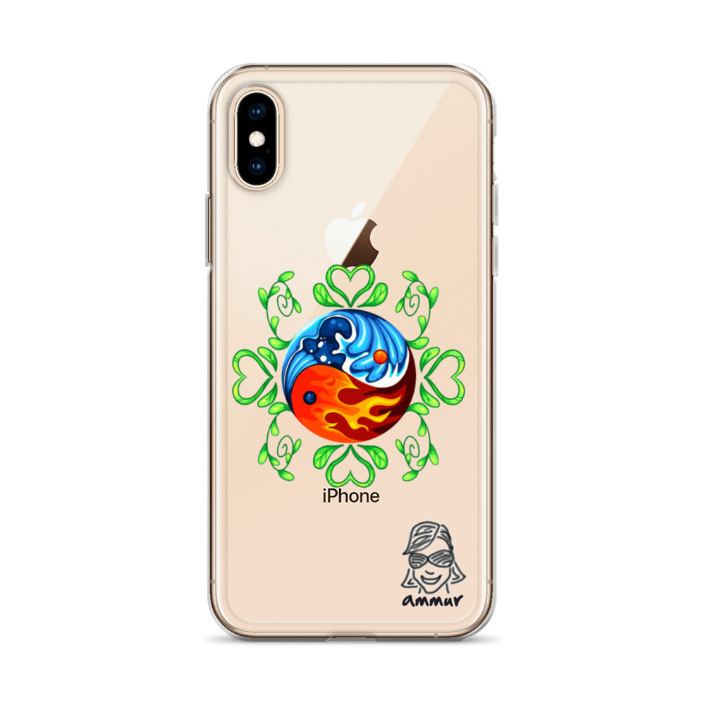 Yin Yang Clear Case for iPhone®