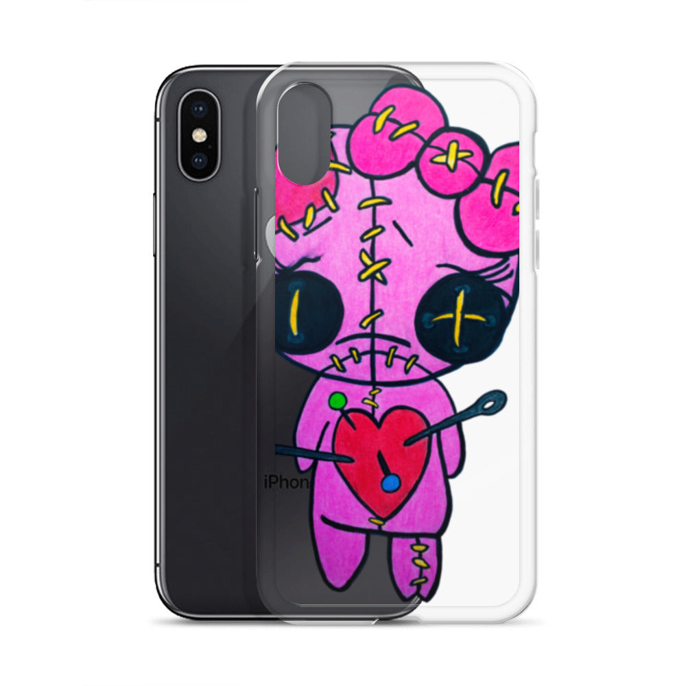 LH Pink Doll Clear Case for iPhone®