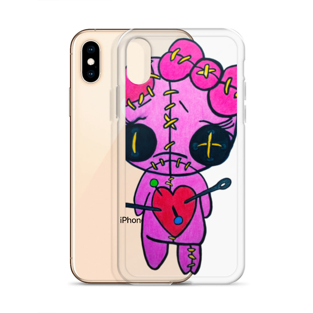 LH Pink Doll Clear Case for iPhone®