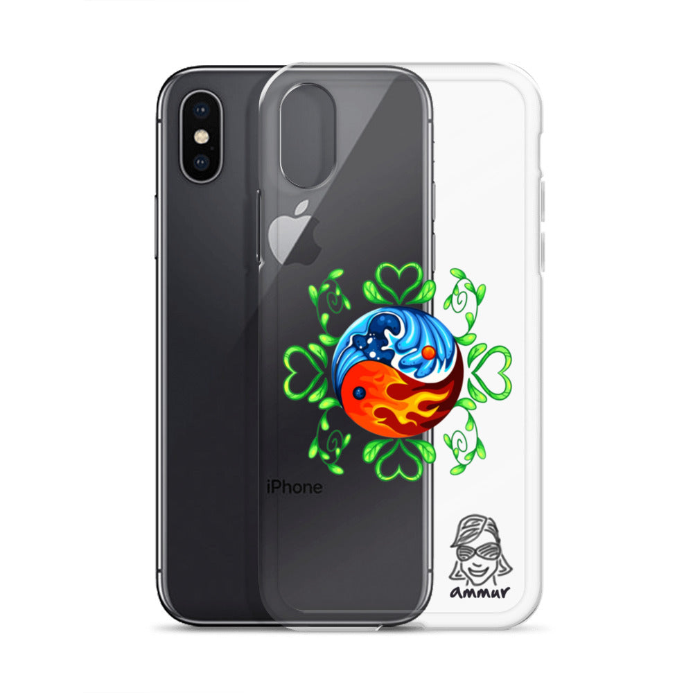 Yin Yang Clear Case for iPhone®