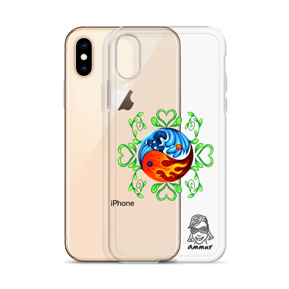 Yin Yang Clear Case for iPhone®