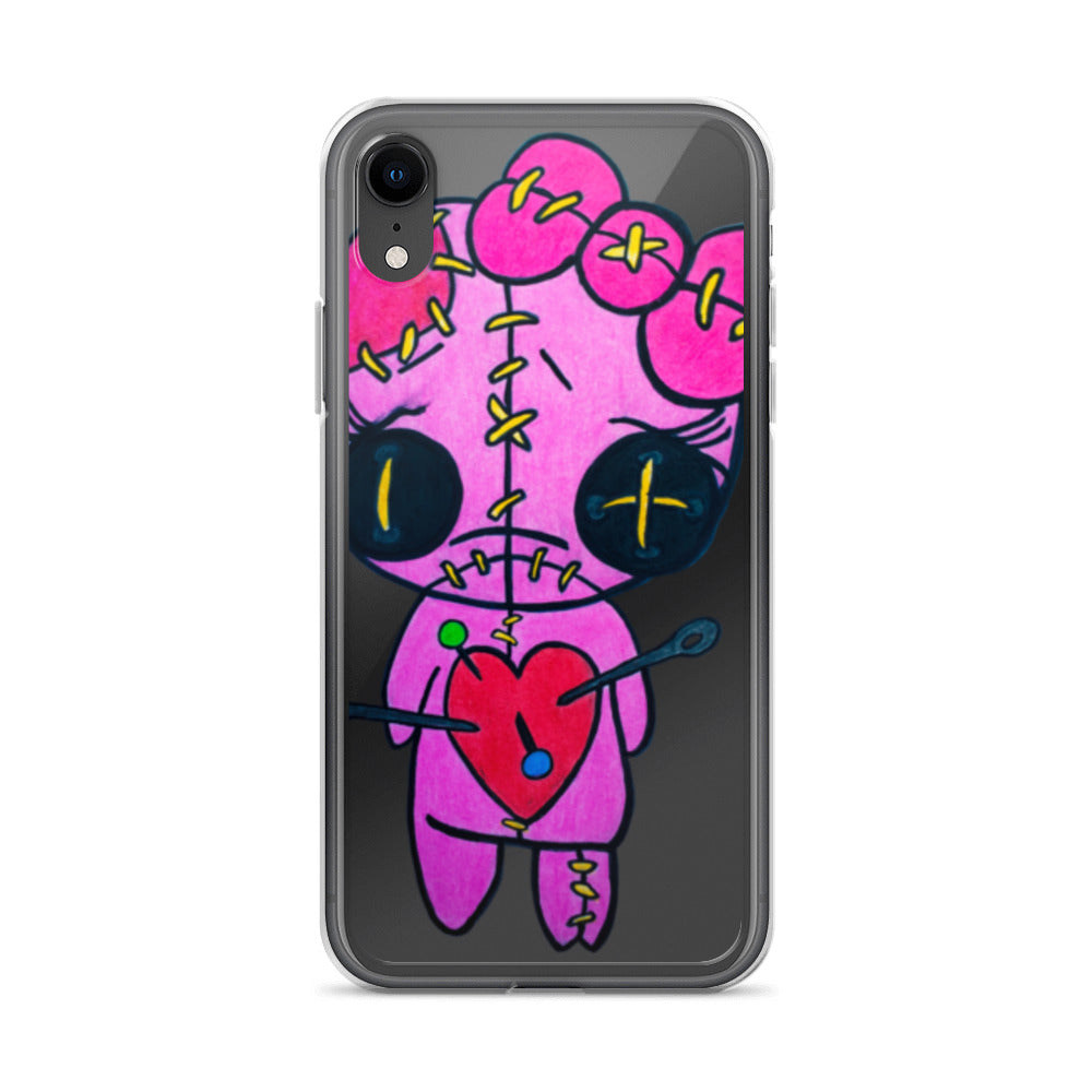 LH Pink Doll Clear Case for iPhone®
