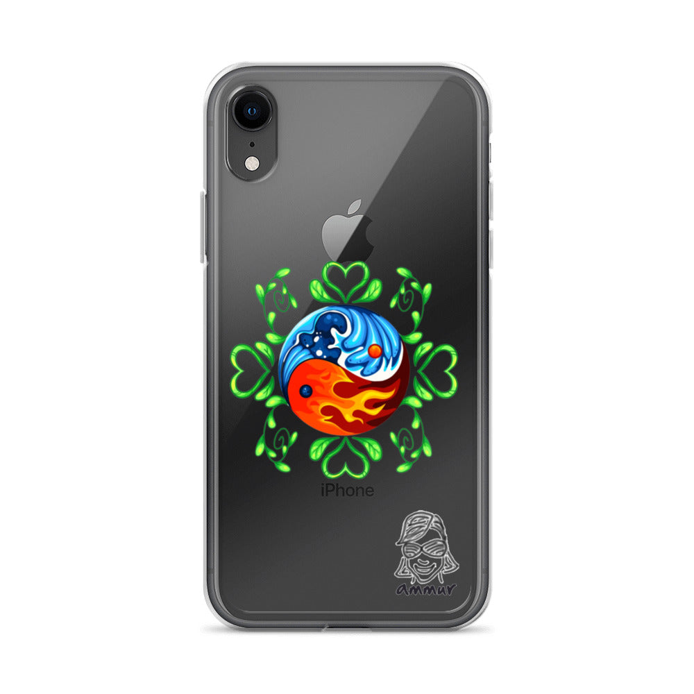Yin Yang Clear Case for iPhone®