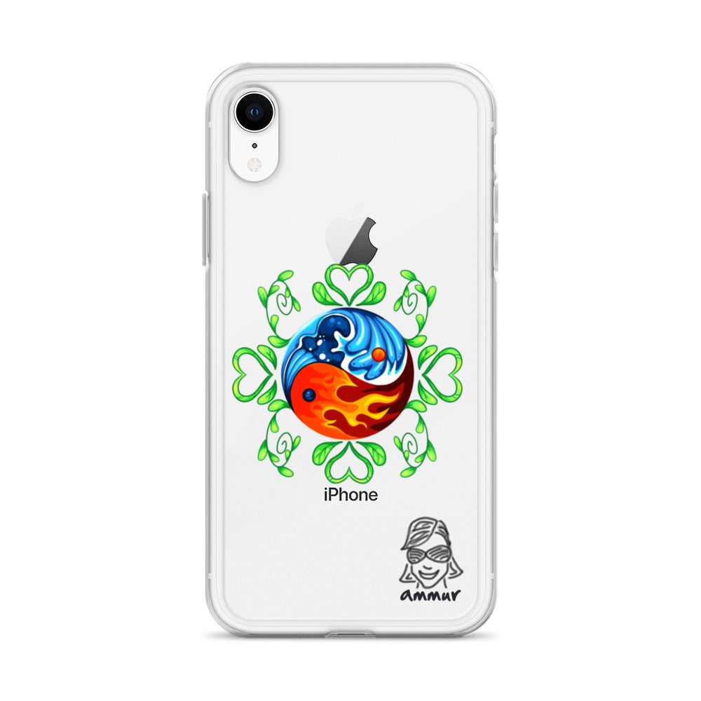 Yin Yang Clear Case for iPhone®