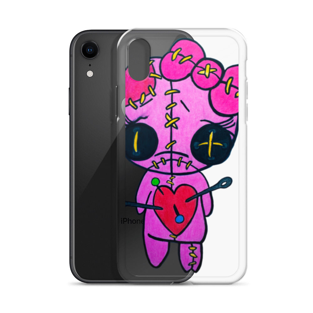 LH Pink Doll Clear Case for iPhone®