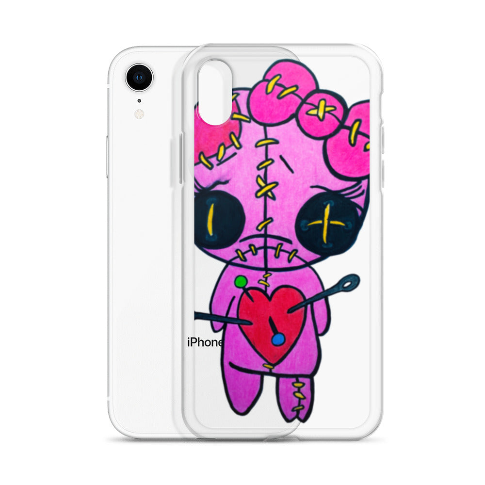 LH Pink Doll Clear Case for iPhone®