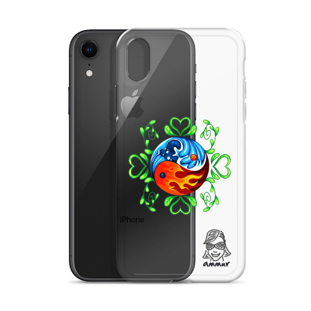 Yin Yang Clear Case for iPhone®