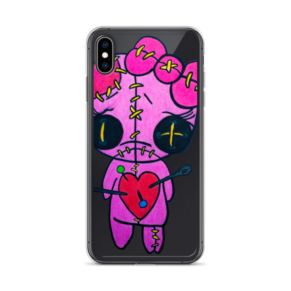 LH Pink Doll Clear Case for iPhone®
