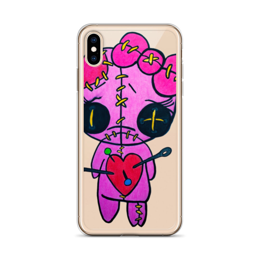 LH Pink Doll Clear Case for iPhone®